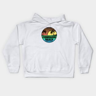 Condado Beach Puerto Rico Tropical Beach Surfing Scuba Surf Vacation Kids Hoodie